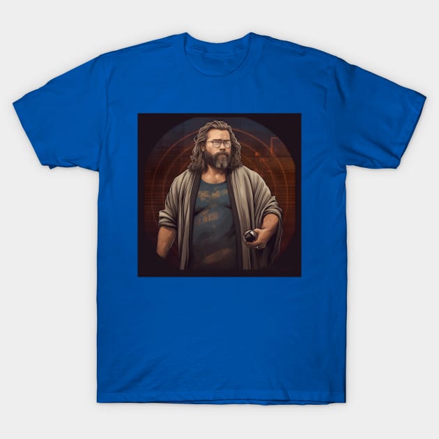 Fat Thor Dude T-Shirt by Grassroots Green